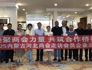 内蒙古河北商会走访会员企业——包头尊典画院