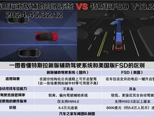 特斯拉FSD在中国落地，中美版本功能对比及优化进展