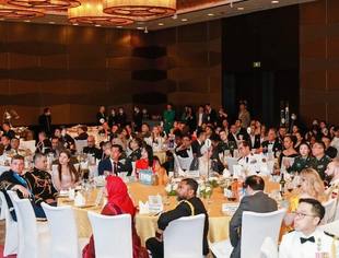 商会组织部分会员企业参加北京武官团非洲中东武官团2023年年度宴会活动