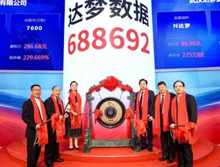 688692，我会理事单位武汉达梦数据库股份公司上市！