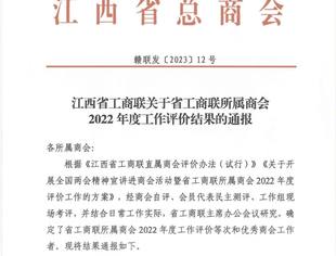 江西省科技装备业商会获评江西省工商联2022年度优秀商会