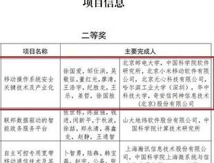 元心科技参研项目获中国电子学会科技进步二等奖