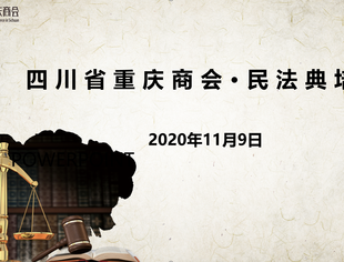【《民法典》系列讲座②】让《民法典》保护你一生——四川省重庆商会组织民法典学习培训
