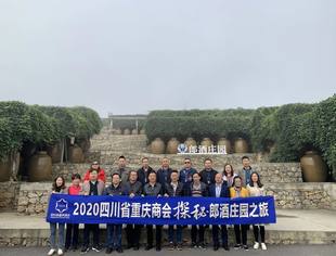四川省重庆商会组织开展 “探秘郎酒庄园之旅”活动