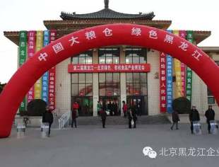 第二届黑龙江-北京绿色有机食品产业博览会(2016年货大集)开幕