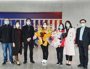 春暖花开 英雄凯旋 ––商会副会长单位美兆健康医疗抗疫英雄平安归来