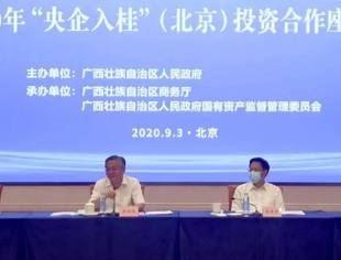 广西自治区副主席周红波赴京开展“三企入桂”小分队招商活动