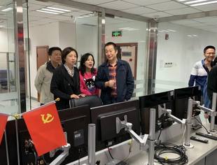 【理事长单位动态】峨眉电影集团党委委员、副总裁赵薇到峨眉电影频道开展节前安全检查