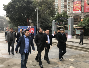 【商会动态】四川省商务厅领导一行考察我会会长单位——重庆映像